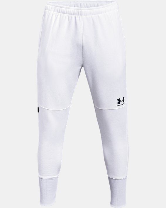 Mens UA Accelerate Off Pitch Joggers, White, pdpMainDesktop image number 4